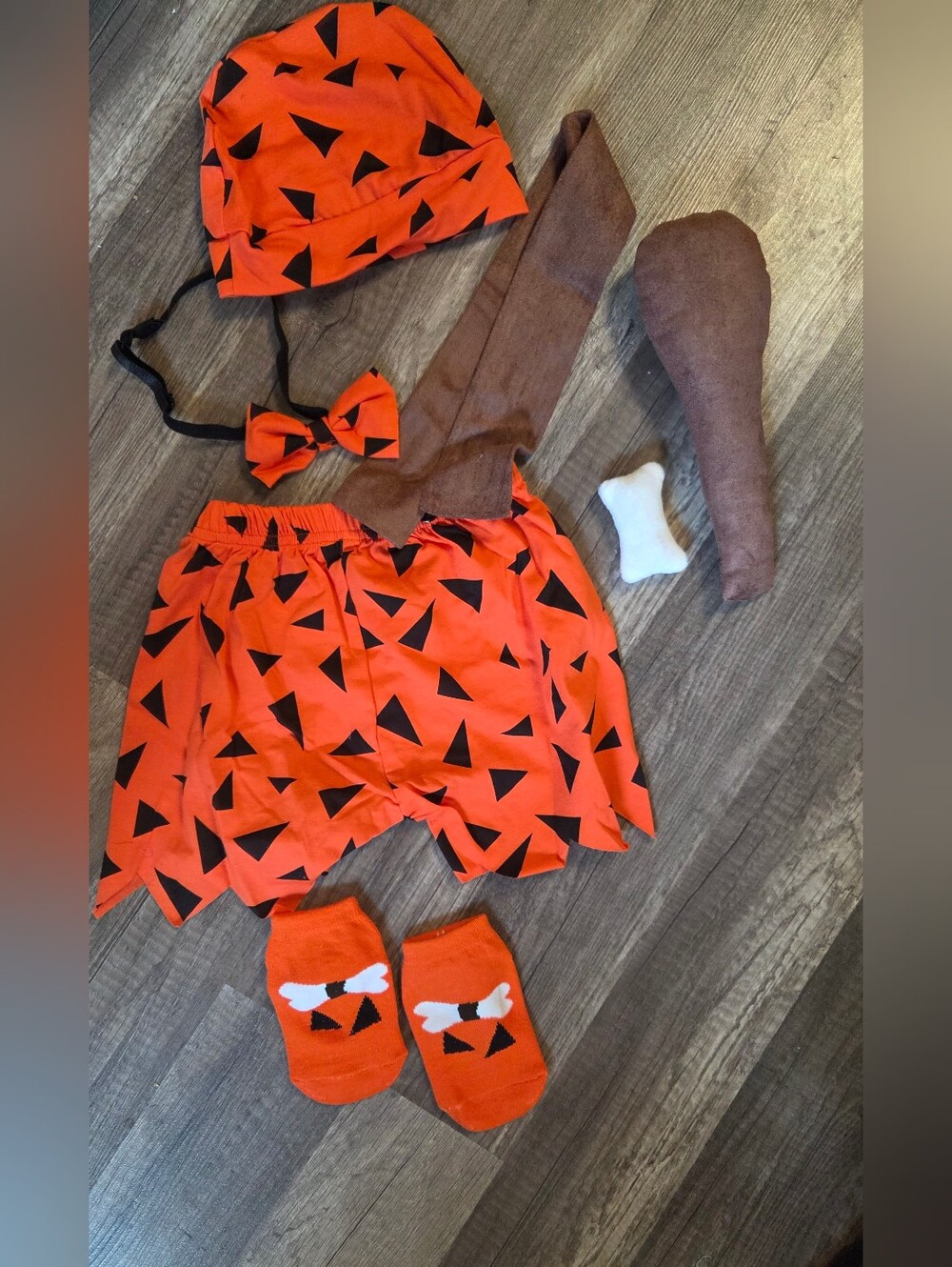 Bamm-Bamm costume O/6m New